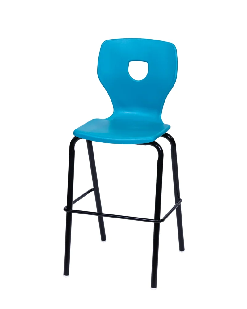 Stackable silhoflex stool