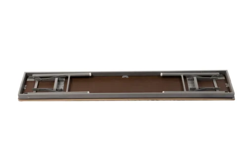 Bench with folding legs