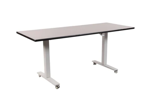 Flip-flop ajdustable pneumatic table
