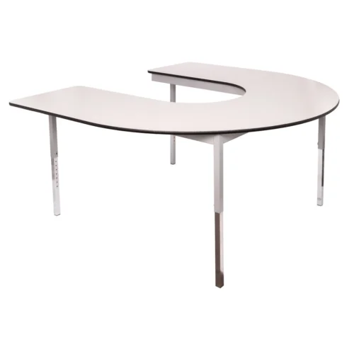 Table tout usage sans tablette – Fer-à-cheval