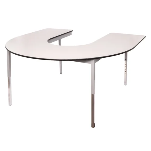 Table tout usage sans tablette – Fer-à-cheval