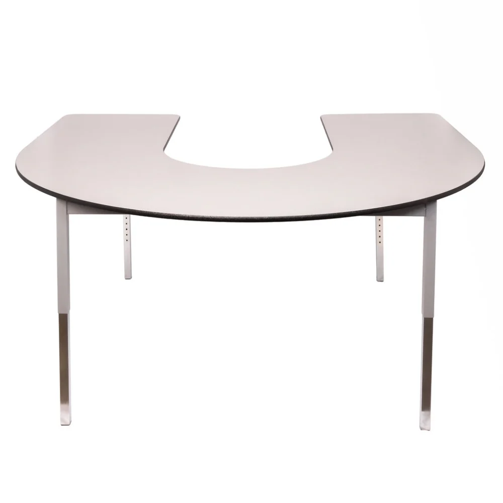 Table tout usage sans tablette – Fer-à-cheval