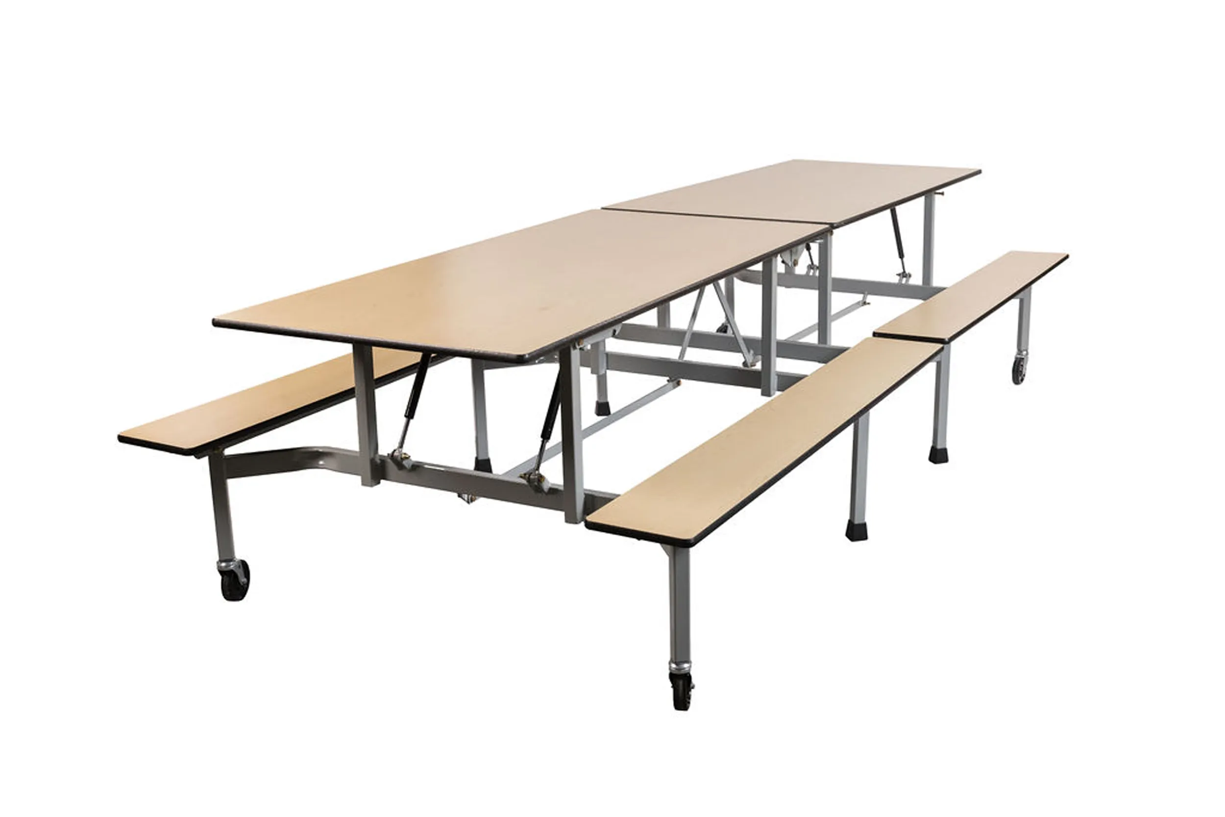 Table pliante et mobiles à 4 cylindres pneumatiques