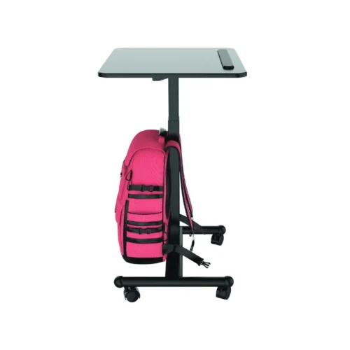 Pneumatic height-adjustable table