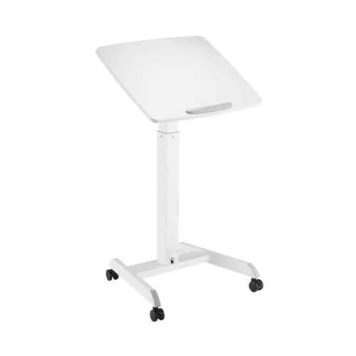 Height-adjustable mobile table