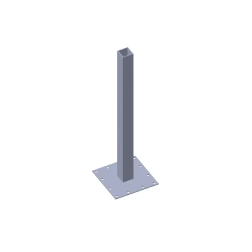 Attache de fixation 3 x 3 po