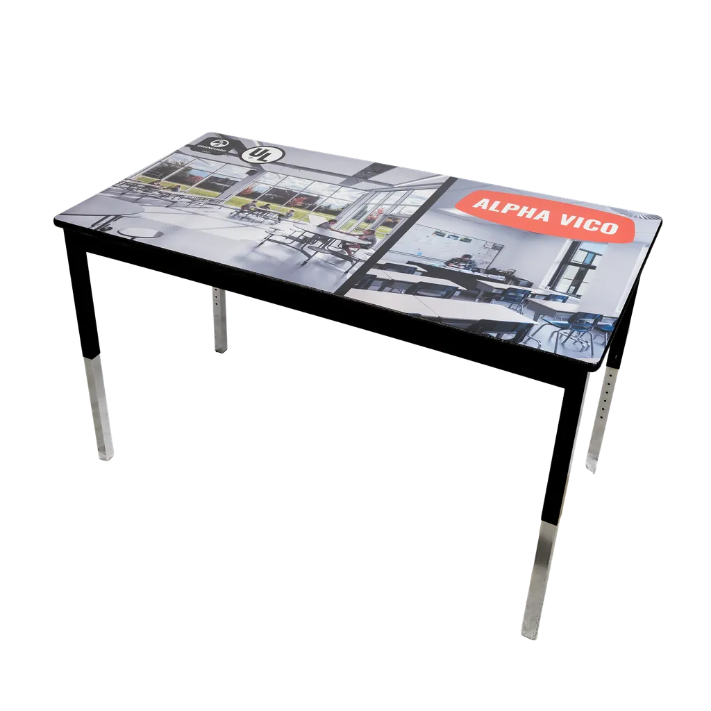 Top with picture or logo